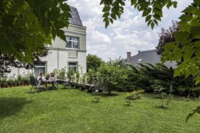 Business Hotel Jagelló Budapest - ブダペストのブダ側にある格安ビジネスホテルの庭 - ✔️ Hotel Jagello*** Budapest ✔️ ビジネスホテル Jagello
