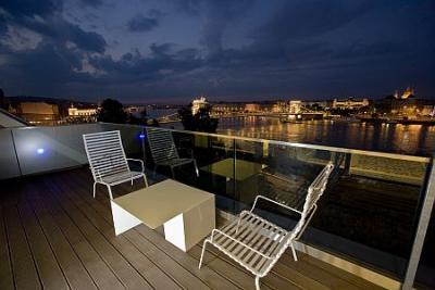 デザインホテルブダペストからパノラマ Lanchid 19 hotel Budapest - Lánchíd 19 Hotel**** Budapest - デザインホテルブダペスト Budapest